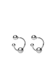 The Piercing earrings One size SILVER