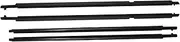 Door Seal Strip Window Glass Weatherstrip Waterproof Pressure Strip, for Toyota, for FJ Cruiser 2007-2014