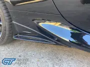 ST Style Glossy Black Side skirt extension for 22-23 Subaru BRZ Toyota GR86 ZD8 (for: Subaru)