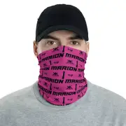 Kill Melanoma Magenta/Black Custom All-Over Team Neck Gaiter