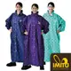 JUMP 將門OS船錨印花風前開素色連身風雨衣(2XL~4XL)(5XL) I 米圖