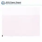 8 Packs Generic Medical Cardiology Recording Chart Paper Red Grid Z-Fold Sheets