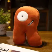 Luminous Alphabet Lore Plush Toy Soft Stuffed Pillow Glowing Colorful English R