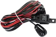 TGMGADANTV Universal 12V LED Work Light Bar Rocker Switch Wiring Harness Kit 40A Relay Fuse Set for Cars Truck Motorcycle Drop Ship Metal Wire