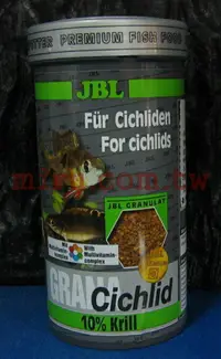在飛比找樂天市場購物網優惠-【西高地水族坊】德國JBL CICHLID短鯛燈魚增色漢堡飼