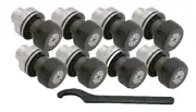 17 Pc. Techniks HSK 63F SYOZ 25 CNC Routers Tooling Kit-Collet Chucks & Collets