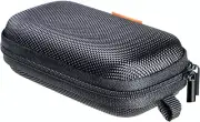 GLCON Rectangle Small Hard EVA Case - Portable Protection Earbud Case Zipper Pou