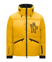 Verdons Short Down Jacket 4 yellow