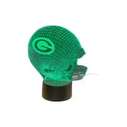 3D LED Night Light Green Bay Packers Desk/Night Lamp. 15 Color Remote Control