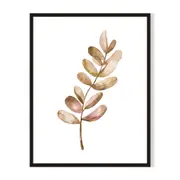 Autumn Framed Printed Wall Art - Black