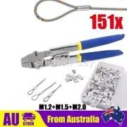 Cable Crimping Plier 1.2-2mm Wire Crimper Terminal Anderson Plug Crimp Tool X151