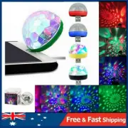 Mini USB Disco Ball Party Light Portable DJ Stage Light Strobe Lamp Club Light