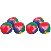 2x Duncan Juggling Balls Set 6cm Multi Colored Kids/Children Outdoor Play Toy 6+