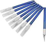 Hordion 20 Pack Exacto Knife Set, Blue Craft Knives Sharp Hobby Knife Kit Precision Cutter for DIY Stencil Art Carving Scrapbooking