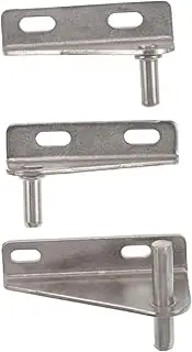 SHOWERORO Mini Fridge Hinge 3pcs 28mm Axle Stainless Steel for Commercial Freezer Refrigerator Cabinet Repair