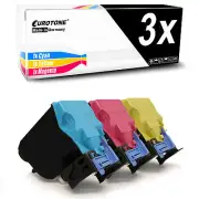 3x cartridge for Konica Minolta Bizhub C-35-P