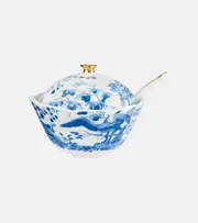 [Seletti] Seletti Hybrid Maurilia sugar bowl with spoon