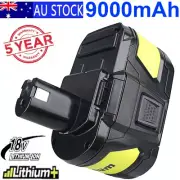 9.0Ah 18V For Ryobi ONE+Plus P108 Lithium Battery RB18L50 RB18L40 P105 P104 TOOL