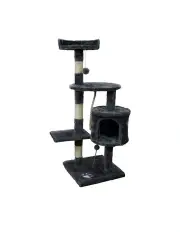 [Furtastic] Cat Tree Scratching Post 110cm Dark Grey