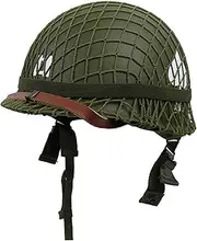WWII US Army Helmet Replica, WW2 Helmet, M1 Helmet, WW2 Army Helmet, WW2 Helmet US Army with Mesh and DIY Painting