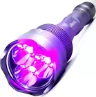 uvBeast NEW V3 385-395nm Black Light UV Flashlight - Anodized Anthracite