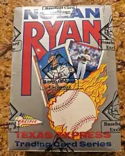 1991 Pacific Nolan Ryan Baseball SEALED Wax BOX BBCE Wrapped 24 Packs RARE