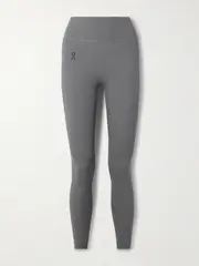 [ON] ON - Studio Stretch Recycled Leggings - Dark gray - x large x large Gray