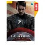 PEARSON ENGLISH READERS LEVEL 2： MARVEL - CAPTAIN AMERICA（BOOK + AUDIOBOOK + EBOOK）