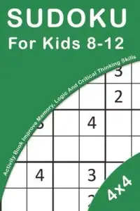 在飛比找博客來優惠-Sudoku For Kids 8-12: 4x4 Acti