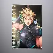 Final Fantasy VII Remake pochette transparente Cloud Strife