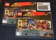 76060 INSTRUCTION BOOKLET & ORIGINAL STICKERS ONLY For Set # 76060 ~ Lego Marvel