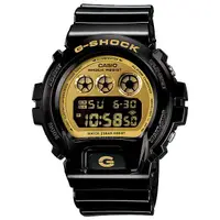 在飛比找旋轉拍賣優惠-CASIO 卡西歐 G-SHOCK 經典黑金運動電子腕錶/黑