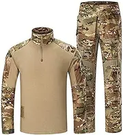 [NOGA] New Series Commando Camouflage Frog Suits Camouflage Pants Tactical Pants Jungle Camouflage Army Uniform
