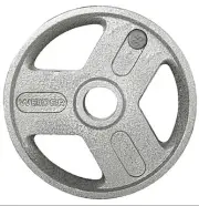New Weider Olympic 2" Weight Plates Set of 2 35 Lbs Each