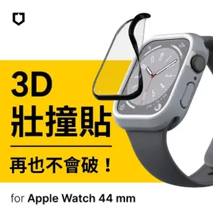 【RHINOSHIELD 犀牛盾】Apple Watch SE2/6/SE/5/4/3/2/1 44mm/40mm/42mm/38mm 3D壯撞貼(手錶保護貼)