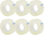 Tape Transparente Recargas 6 Rollo Clear Cape El Cargo Para El Hogar La Escuela