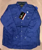 Vintage 1990’s Browning Chamois Button Up, Deadstock NWT, Size 2XL