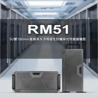 在飛比找momo購物網優惠-【SilverStone 銀欣】RM51(5U 伺服器機殼 