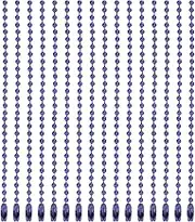 uxcell 20Pcs 5 Inch 12cm Ball Bead Chain, Metal Ball Chain with Connectors for Hanging Ornament Jewelry Necklace Dog Tag Keychain Christmas Decoration,Light Purple