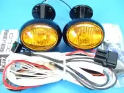FET Round 8cm Dichroic Fog lamp Old Car Super Mini auxiliary light CATZ Rare OOP