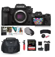 Fujifilm X-H2S Mirrorless Camera + 64GB SD Card, Camera Bag & Extra Accessories