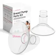 Breast Pump Parts for Medela, 19mm Medela Flange Inserts Accessories with Pum...