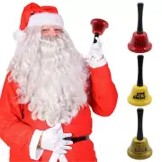 Hand Bell Jingle Bells Gold Silver School Handbell Restaurant Call Bell Service