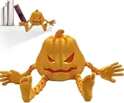 Printed Pumpkin, Printing Pumpkin Toys | Halloween Pumpkin Toys, Articulated Pumpkin Desk Decor, Small Pumpkin Desk Toys for Adults