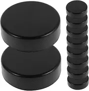 Outanaya 20pcs Durable PU Hockey for Ice and Table Games Lightweight Outdoor Training Accessories Convenient and Versatile for Practice