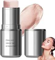 Highlighter Stick,Hydrating Luster Highlighter Makeup Sti/ck,Natural Dewy Champagne Face Highligh/ter,Make/up H/ighlighter,Lightweight Ma/keup Stick,Multi-Use M/akeup S/tick,Natural Blush S/tick