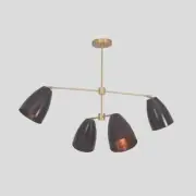 Light Pendant Shade Modern Ceiling Lamp raw brass Modern Statement sputnik