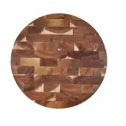 Round Shape Wooden Serving Board Cheese Board Wood chopping board Bread board Sushi plate Real wood tray Pizza board Blocks