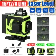 Rotary level green Cross Line Self Leveling Measure Tool 12/16 Lines