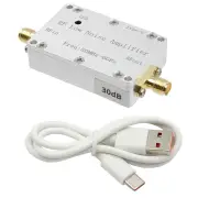 LNA 50M-6GHz RF Low Noise Amplifier 20DB 30DB High Gain Pre-LNA Signal Receiver for Drone Radio FM Hackrf One Image
